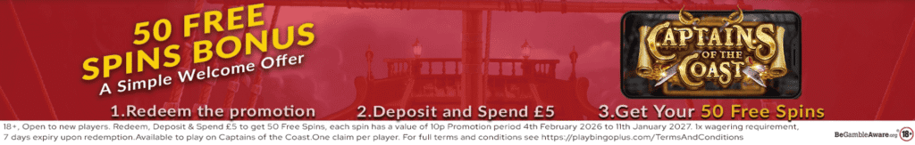 captains of the coast free spins