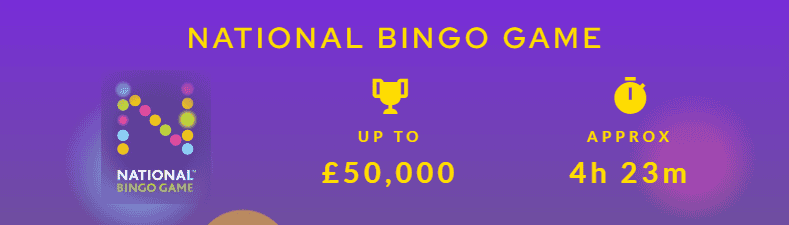 National Bingo Game Oline