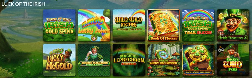 irish them slots