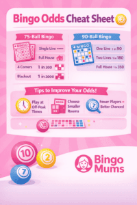 bingo odds cheat sheet