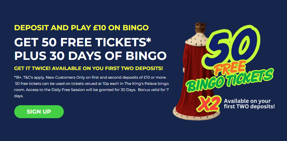 bingo britain welcome bonus