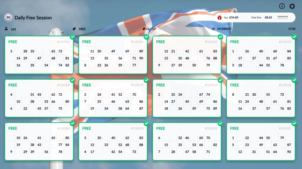 enjoy daily free bingo games at bingo britain