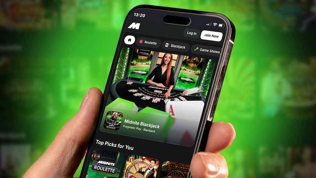 midnite casino on mobile